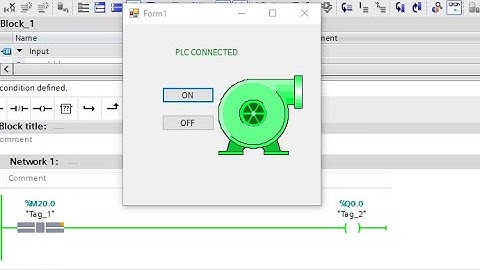 PLC Siemen Visual C# Membuat Indicator Menggunakan Symbol Factory.NET
