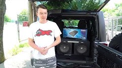 How to Blow Subs: Demo Of Rockville dB16 8000 Watt/4000w RMS Mono Class D 2 Ohm Car Audio Amplifier 