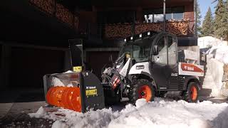 Bobcat Toolcat Utility Work Machine–Snow Removal Solution