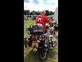 79 year old round the world motorcycle adventurer