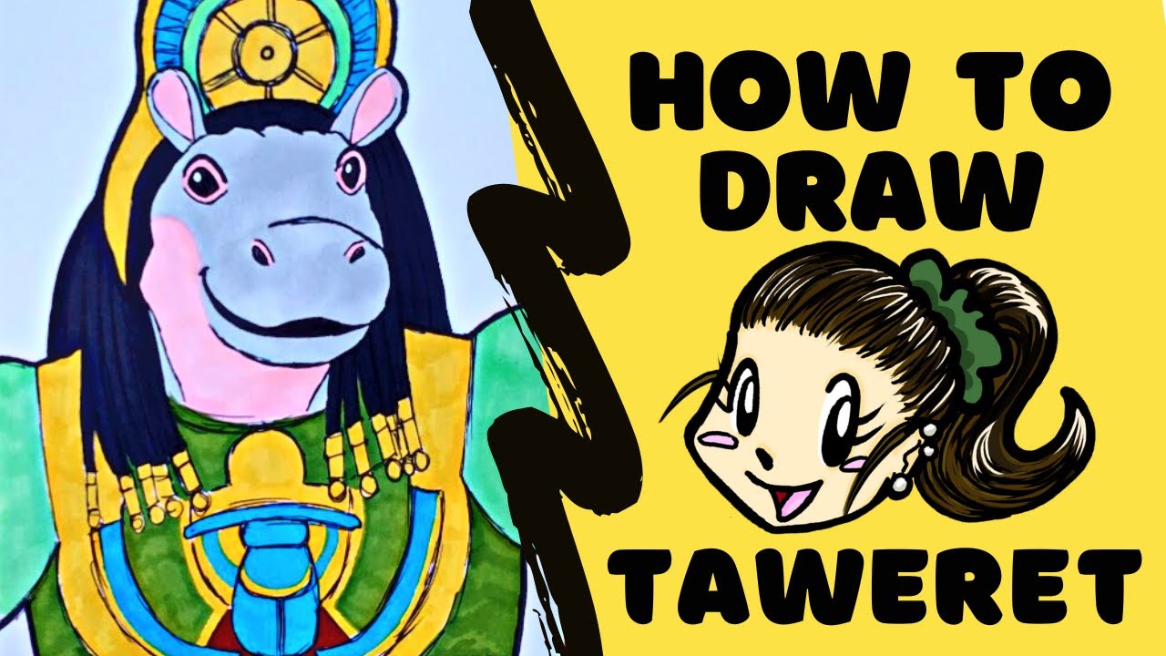 HOW TO DRAW - Tawaret (Marvel's Moon Knight)