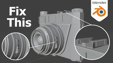 Fix Shading Issue with Imported CAD Meshes in Blender3D