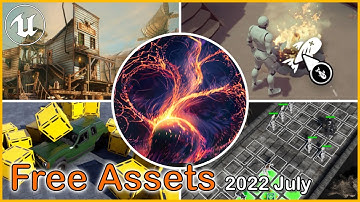 5 Assets แจกฟรีประจำเดือน กรกฎาคม 2022 - Unreal Engine