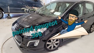 peugeot 308 bumper and wing paint