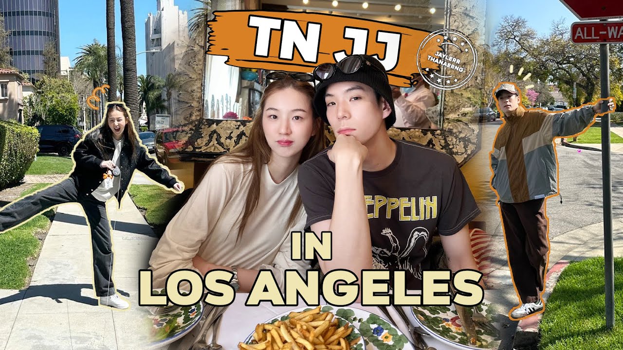 TN + JJ IN LOS ANGELES | QOW ON BOARD