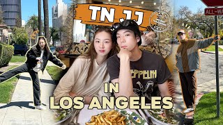 TN + JJ IN LOS ANGELES | QOW ON BOARD