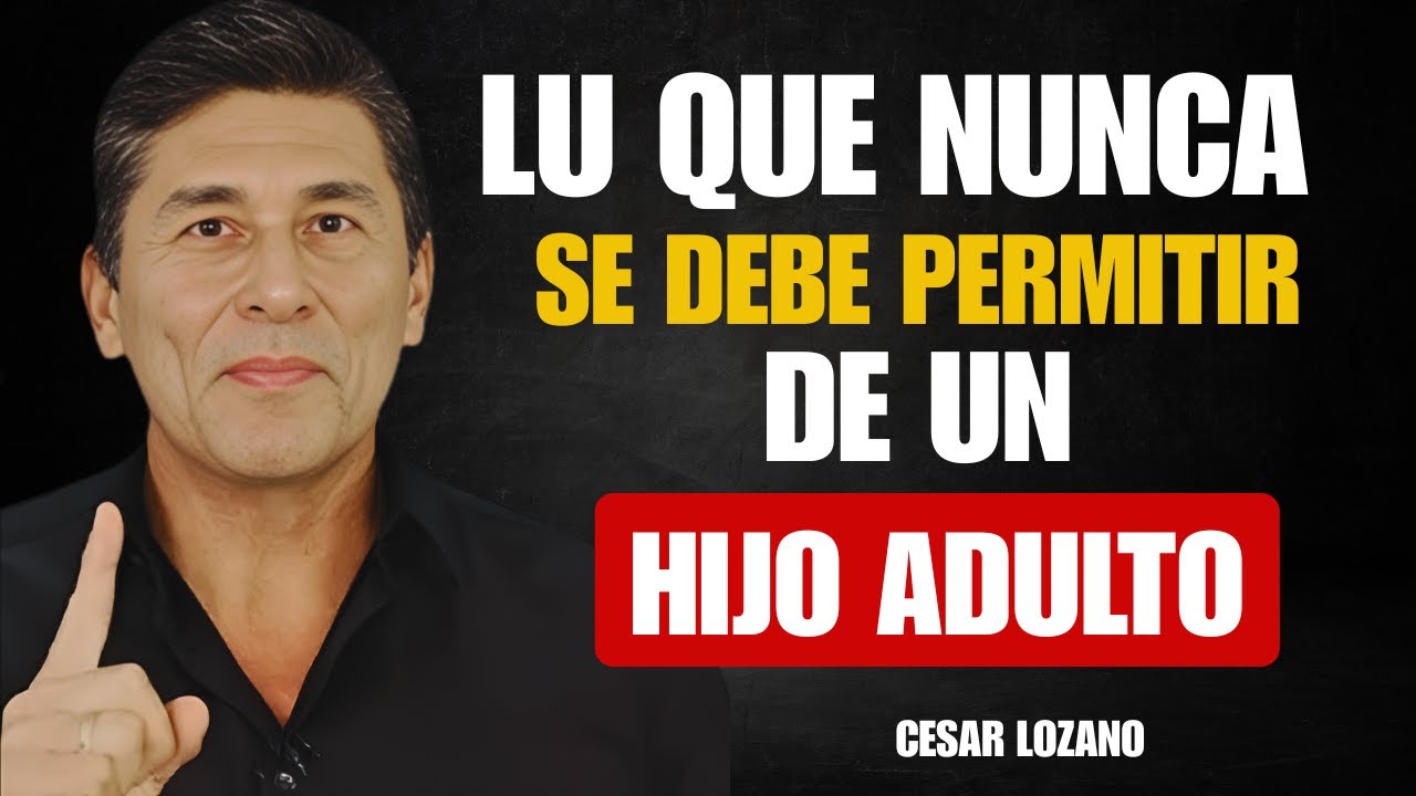 Nunca permitas estas 6 actitudes en tus hijos mayores ¡Podrían  tu vejez! – Cesar Lozano