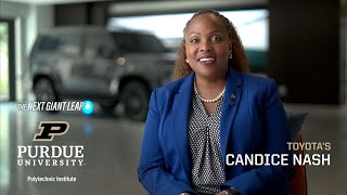 The Next Giant Leap — Toyota's Candice Nash – Purdue Polytechnic