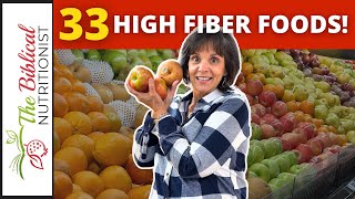 Top 33 Foods High In Fiber! | How Much Fiber Do You REALLY Need?