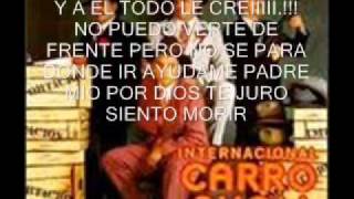 CUIDADO CON EL AMOR letra CARRO SHOW.wmv chords