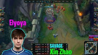 🔍 Elyoya SAVAGE Xin Zhao in Challenger EUROPE 🌟