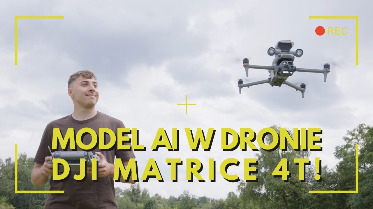 SZTUCZNA INTELIGENCJA W DRONIE?! POZNAJ MOC DJI MATRICE 4T
