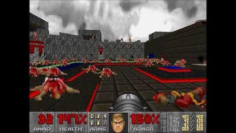 Doom 2 Gridlock Level 16 UV Max in 20:20 (Castle on sea)