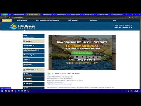 RyanR407 - Portfolio - Lake Havasu Houseboats (Old)