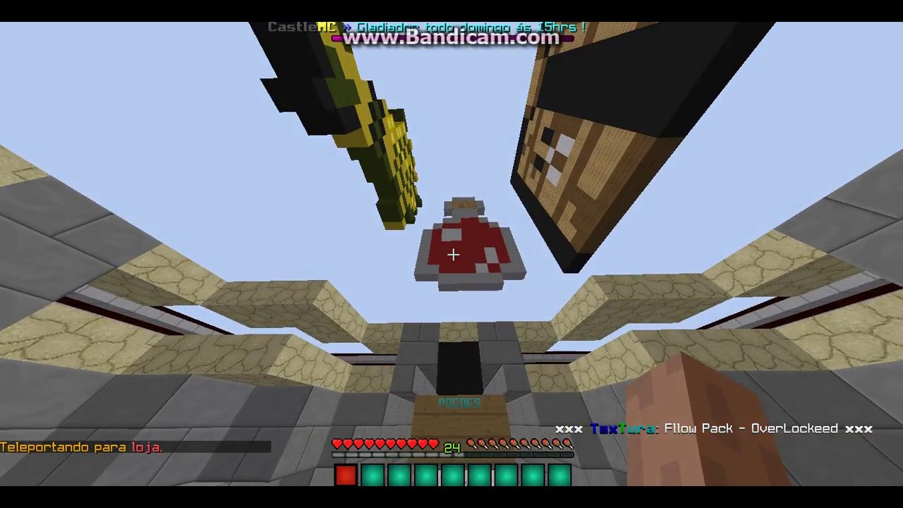 // Server 1.5.2 CastleMC Entra ae viado : } //