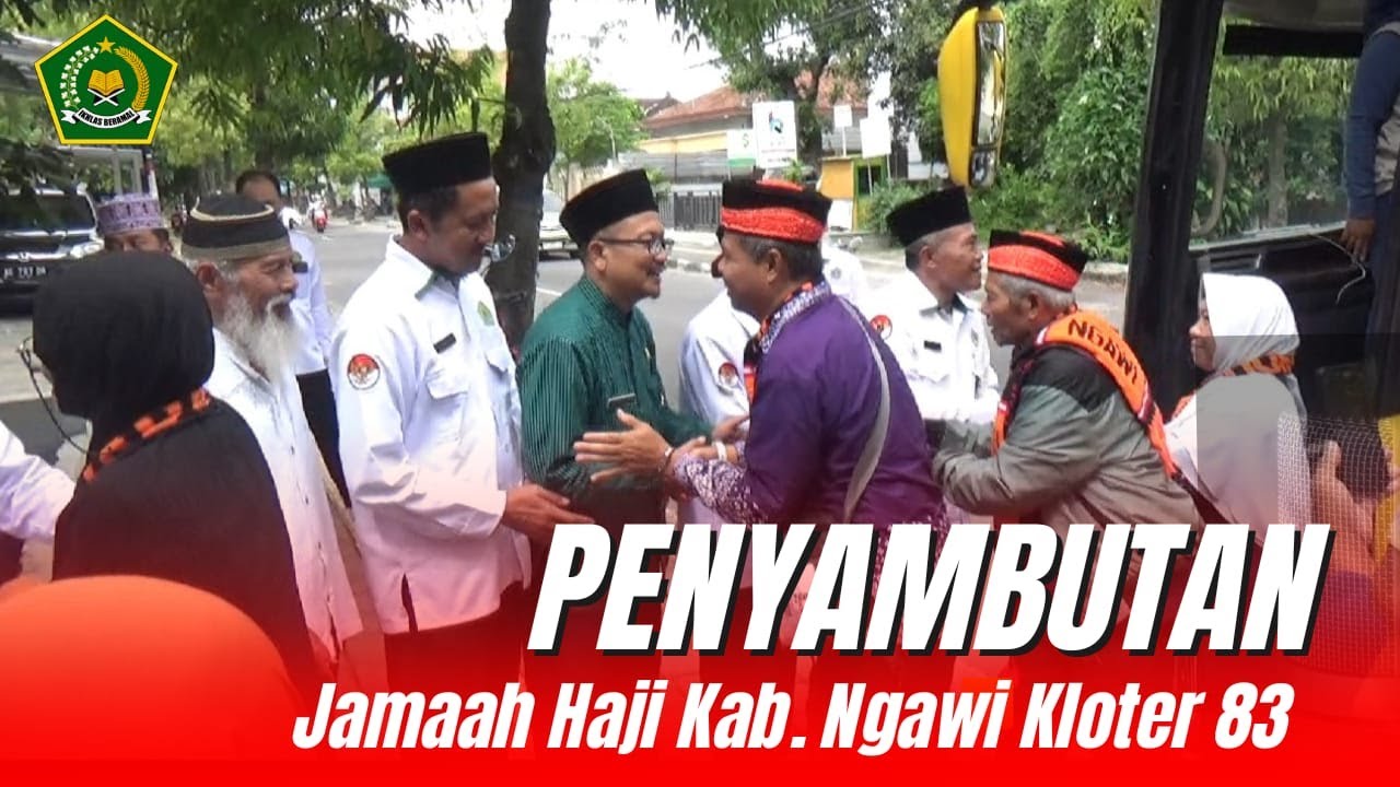 Penyambutan Jamaah Haji Kloter 83