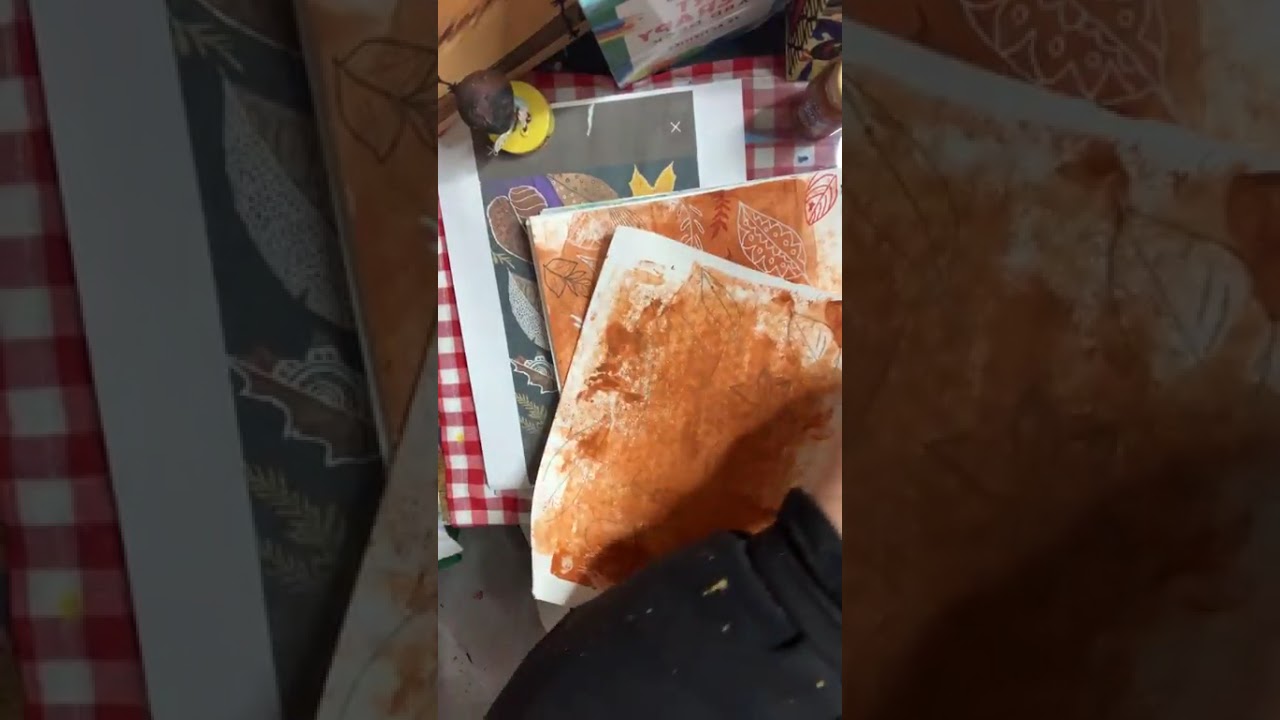 Fall Leaves and some Art Therapy