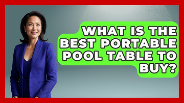 What Is The Best Portable Pool Table To Buy? - Billiards Hustlers