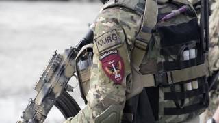 Afghan National Mine Removal Group Marksmanship Training