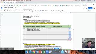 Learning Logs Part 1