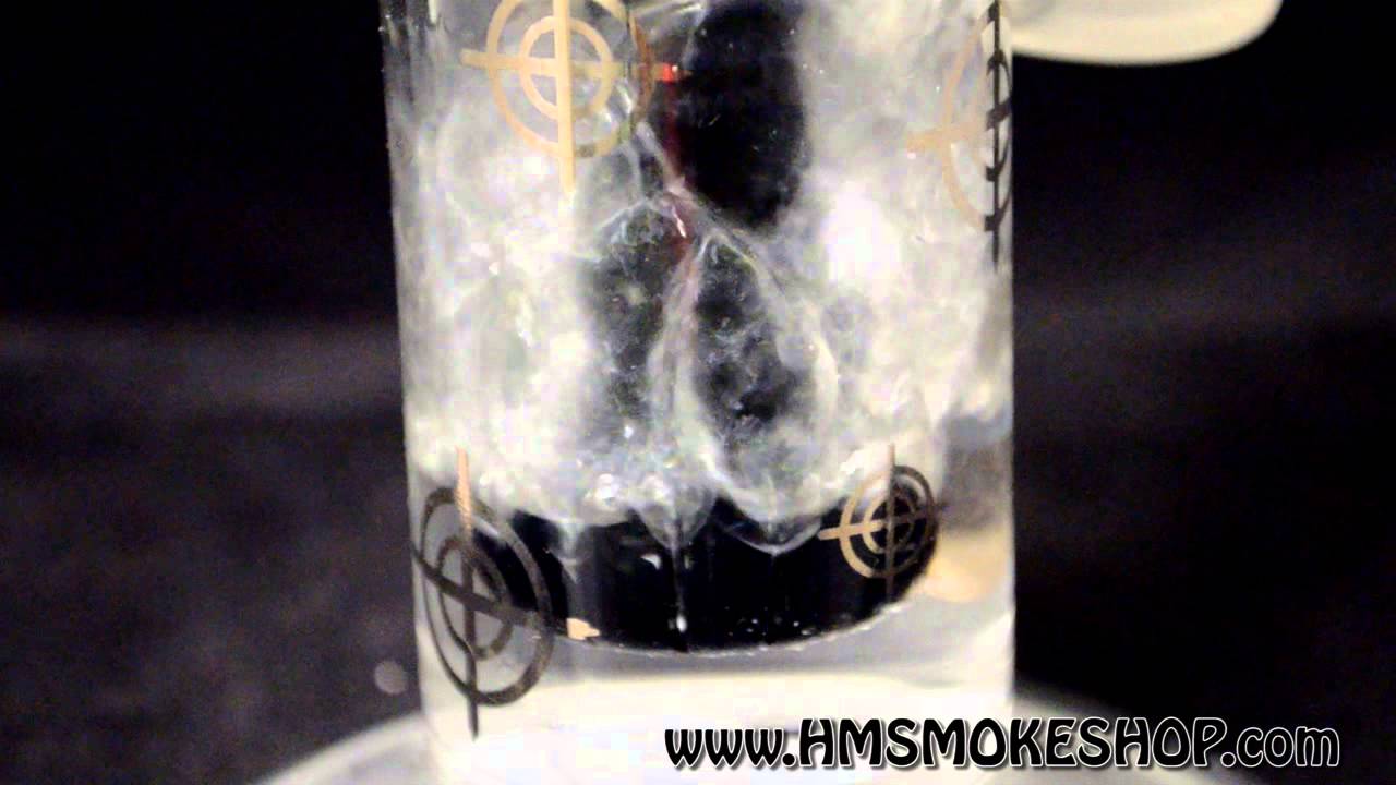 ILLADELPH Killadelph Bubbler w Platinum Air Flow Test www.HMSMOKESHOP.com