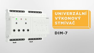 Univerzální Výkonový Stmívač Dim 7