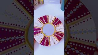 Lippan art wall hanging craft ideas easy &amp; simple craft #diy#lippanart #shorts #trending #Lippanart