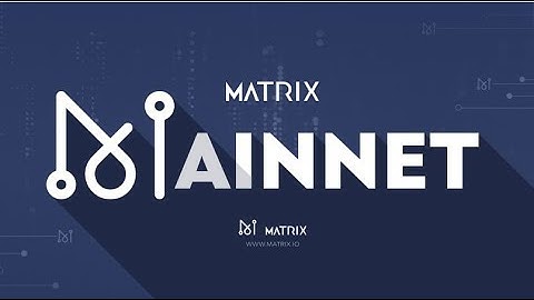 The Matrix AI Network Mainnet