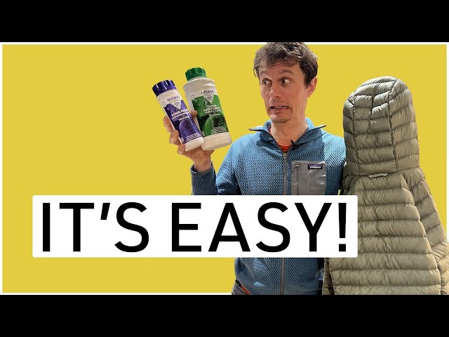 How to Wash a Down Jacket: 5 Easy Steps