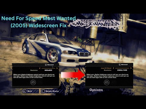 Enable Widescreen In NFS Most Wanted 2005 With ThirteenAG Fix 