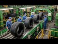 ASÍ se PRODUCEN MILLONES de NEUMÁTICOS por DÍA en las FÁBRICAS 🚗