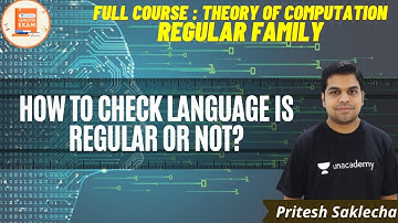 How to check Language is Regular or not?  | Regular family | CSE | GATE & ESE | Pritesh Sir