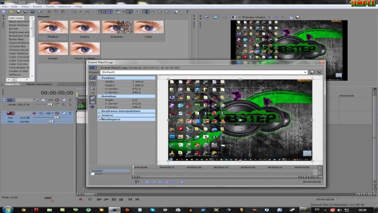 Инструкция Sony Vegas Pro 10.0