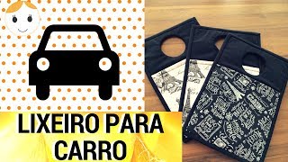 LIXEIRO PARA CARRO RÁPIDO E FÁCIL, COM REDONDO PERFEITO