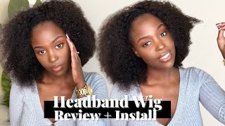 HEADBAND WIG?? Is it worth the hype? A very HONEST hair review + install ft ISEE HAIR | ANI AND NAYY