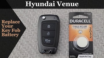 How to DIY Replace or Change a 2020-2023 Hyundai Venue Key Fob Remote Battery