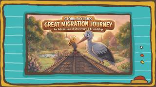 Stork Skylar's Great Migration Journey | ✨ STORY TIME 32