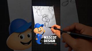 Mascot Design #viral #shorts #youtubeshorts #mascot #drawing #art #wacom