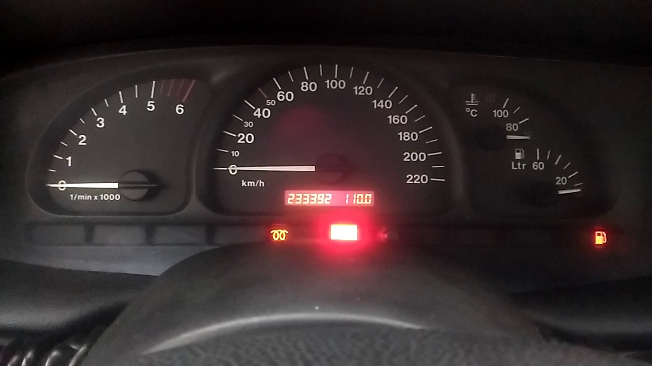Часы opel vectra
