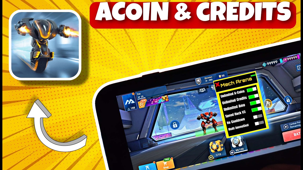 Mech Arena Mod/Hack 2026 - How I Got Free ACoins & Credits Promo Codes in Mech Arena iOS & Android