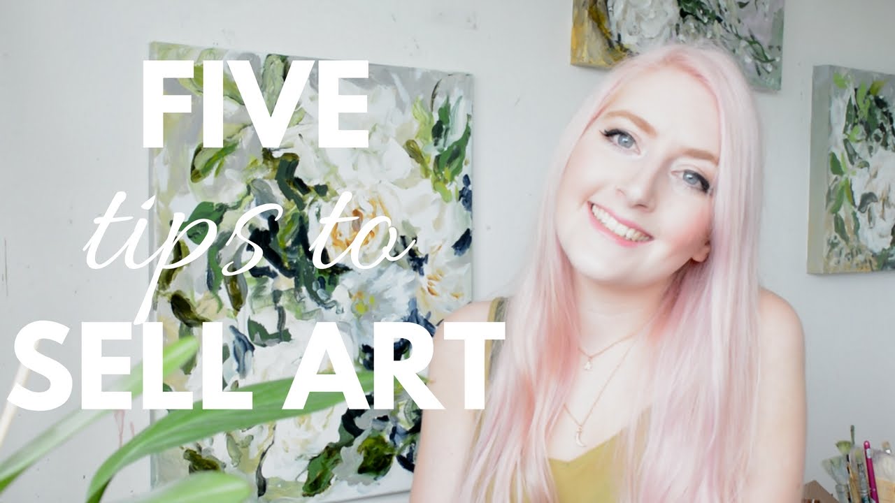 Selling Art Online | Five Tips To Get Started | Katie Jobling Art - Youtube