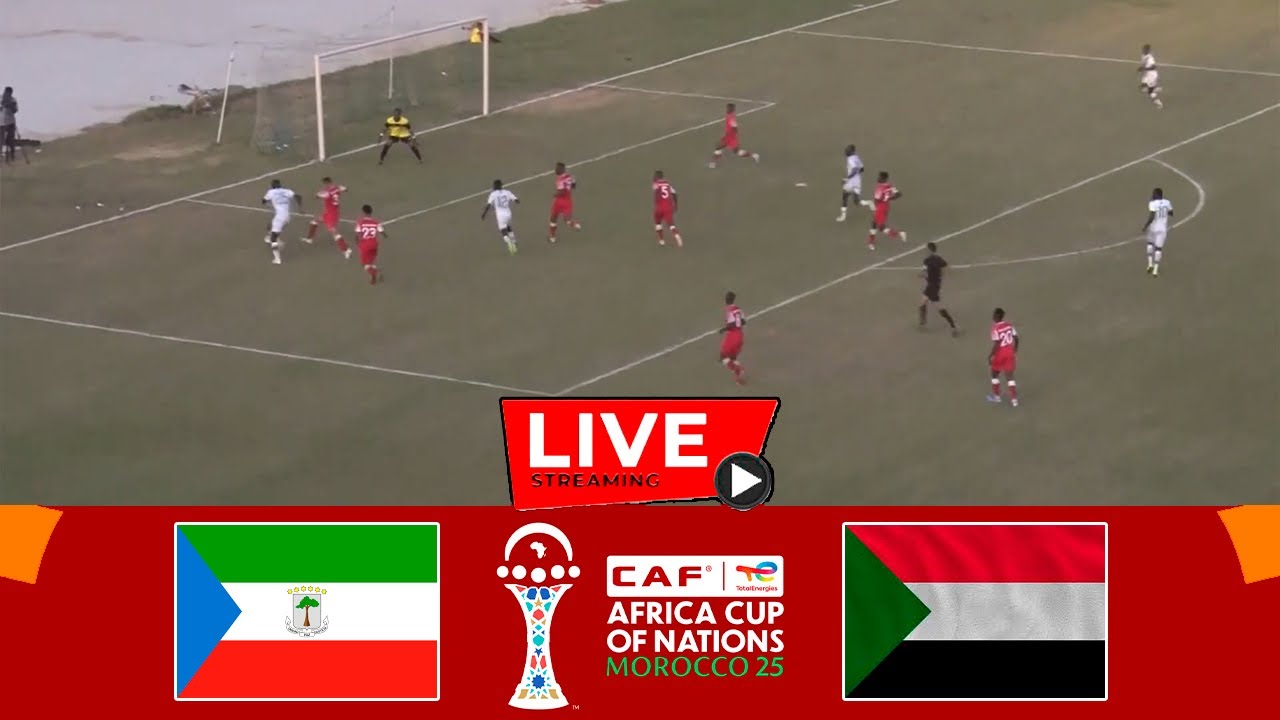 🔴 Equatorial Guinea vs Sudan LIVE | Africa Cup of Nations 2025 | Plantão da Bola