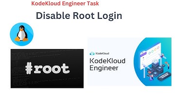 Disable Root Login Kodekloud task