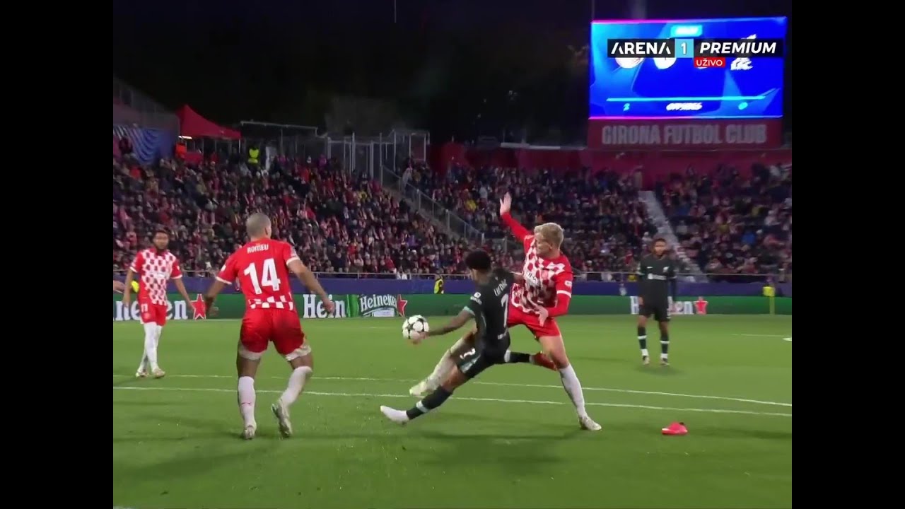 UEFA CHAMPIONS LEAGUE (6. kolo): Girona - Liverpool 0:1 / 10.12.2024.