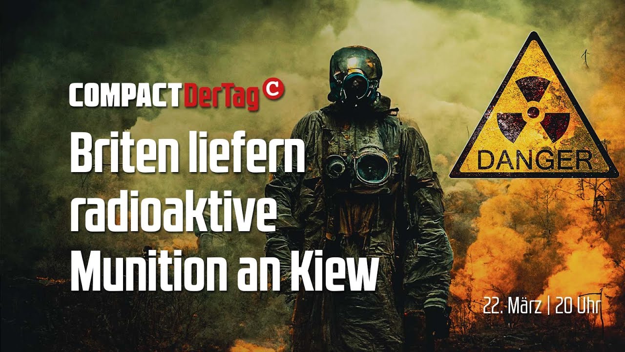 Briten liefern radioaktive Munition an Kiew!