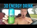 What Does Galaxy Lime Taste Like? | 3D Energy Drink REVIEW | @christianguzman