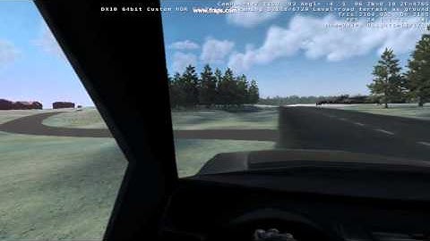 Cryengine 2 sandbox demo imported 3ds max models driving car