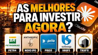 BANCÃO ALERTA: PETR4 PRIO3 BRAV3 VALE COMPRAR OU FUGIR? IPO DA ANTHROPIC/CLAUDE E TRXF11 MUDA TUDO?