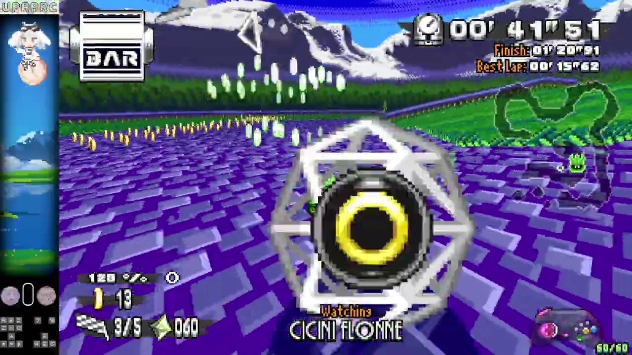 Dr. Robotnik's Ring Racers 2.4! : Azure Lake Zone TA! (Koopa Kid - 1:20:91)