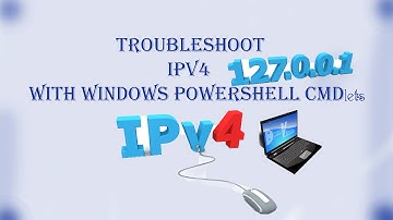 Troubleshooting IPv4 with windows powershell cmdlets